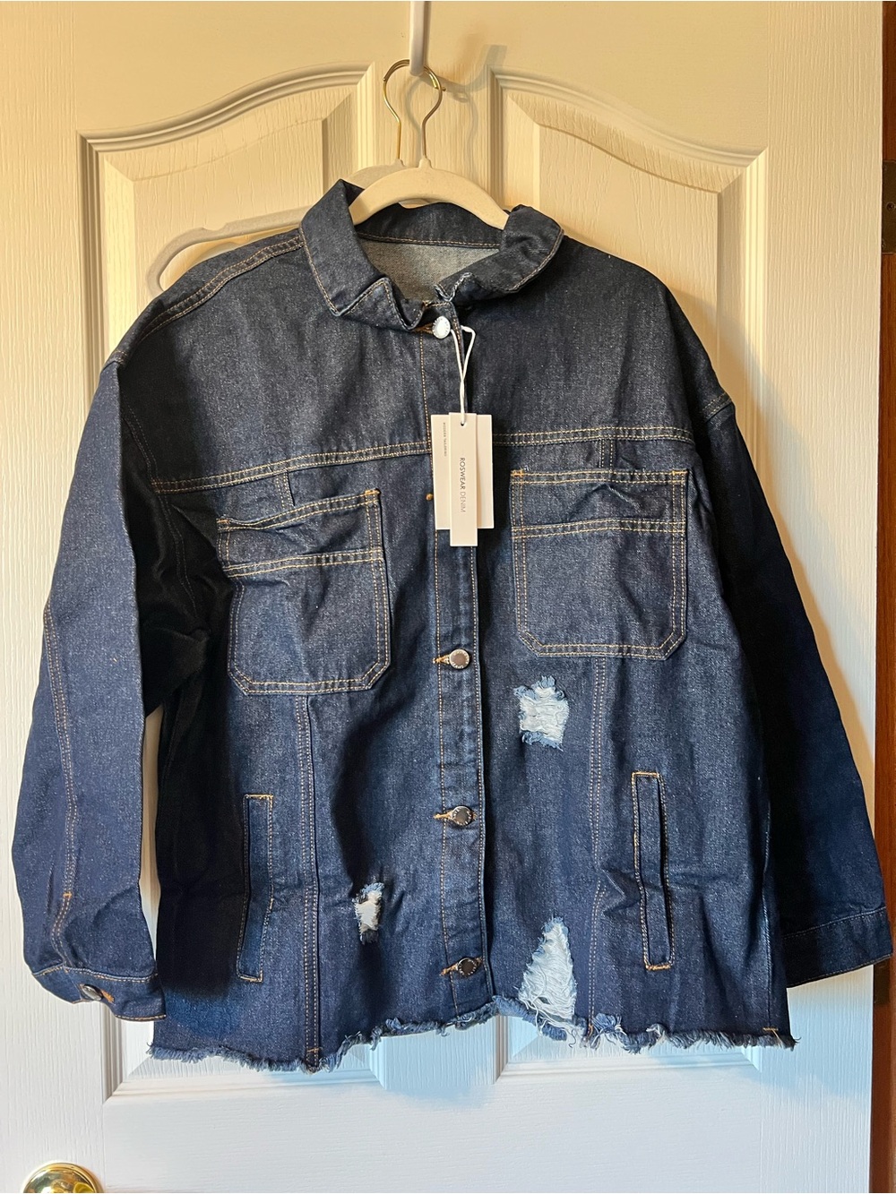 Dark Blue Denim Jacket